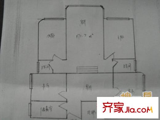 通聯(lián)花園 4室 戶型圖