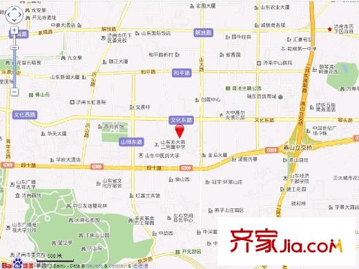 羊頭峪東溝單位宿舍交通圖