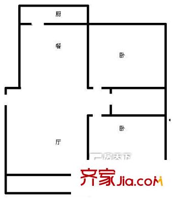 艾菲爾花園  5室  戶型圖