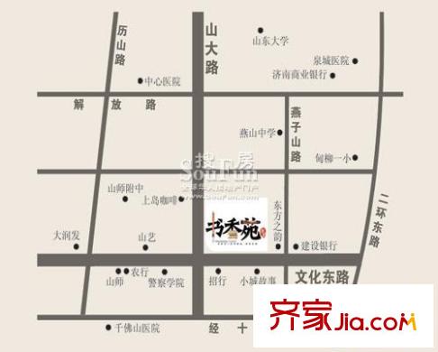 融基書香苑交通圖區(qū)位圖