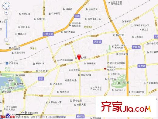 花園路單位宿舍交通圖