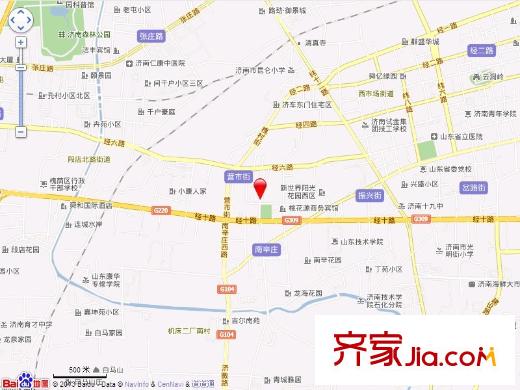營市東街單位宿舍交通圖 