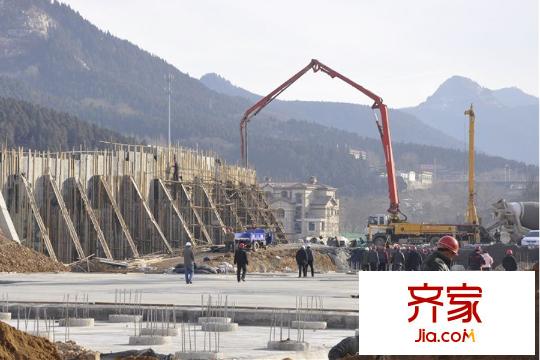 黃金?山水郡在建工程（2015-1-29）