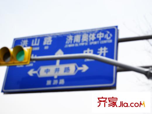 山水庭院配套圖交通示意圖