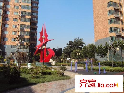華豐居配套圖小區(qū)廣場(chǎng)