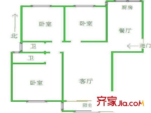 高速花園 戶型圖