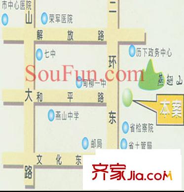 明珠花園交通圖