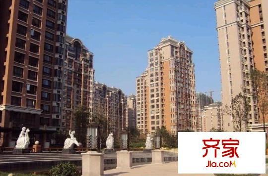 山水庭院外景圖