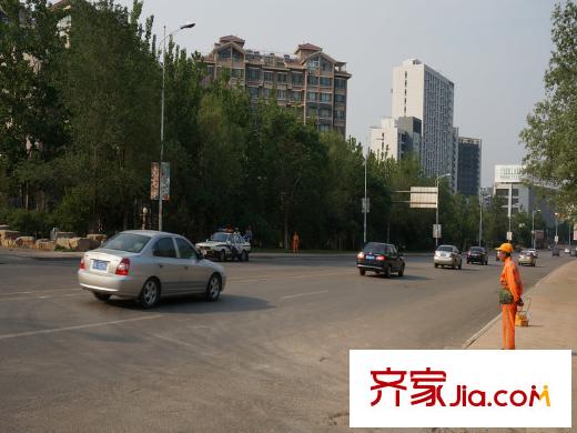 山水庭院配套圖周邊配套―道路