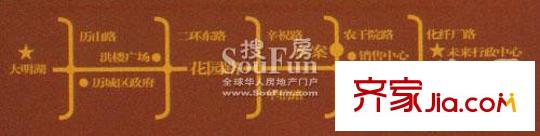 假日麗景交通圖