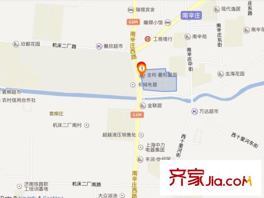 嘉和馨園交通圖