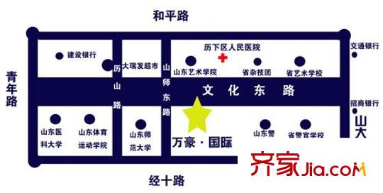 萬豪國際SOHO交通圖