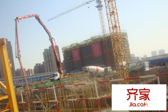 榮盛錦繡瀾灣實(shí)景圖施工進(jìn)度（2014-11-18）