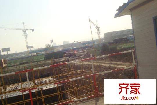 榮盛錦繡瀾灣實(shí)景圖施工進(jìn)度（2014-11-18）