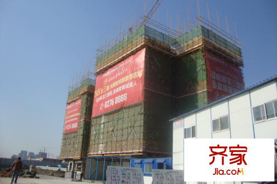 榮盛錦繡瀾灣實(shí)景圖施工進(jìn)度（2014-11-18）