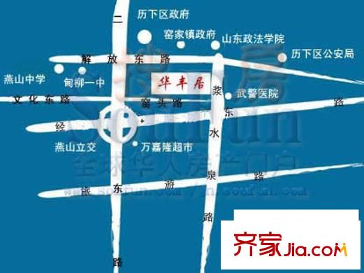 華豐居交通圖