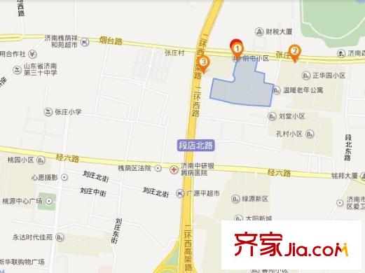 前屯小區(qū)交通圖