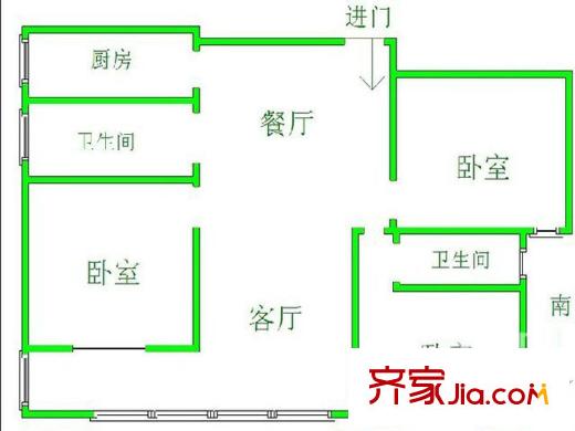 高速花園 戶型圖
