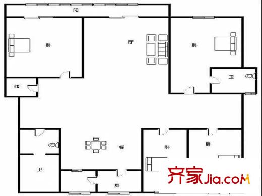 高速花園 戶型圖
