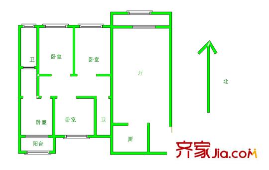 華森碧云天 4室 戶型圖