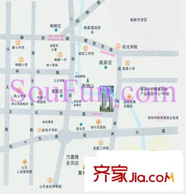 華森碧云天交通圖