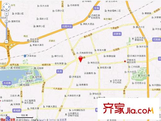 魯藝小區(qū)交通圖