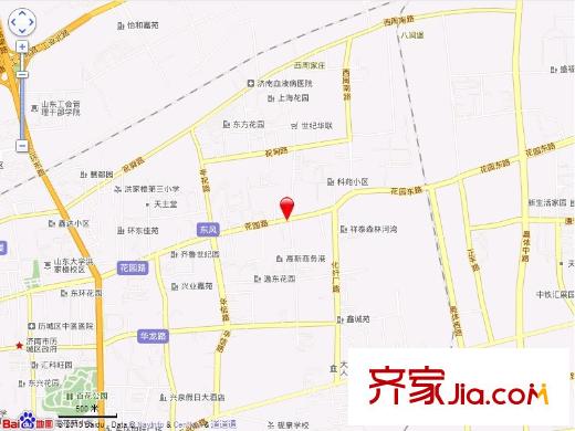 假日麗景交通圖