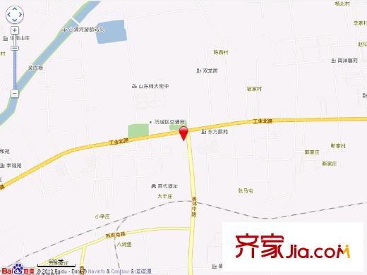 工業(yè)北路單位宿舍交通圖 