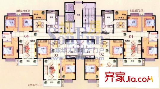 嘉馨現(xiàn)代逸居戶型圖