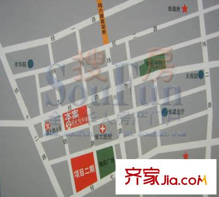 海右重華交通圖
