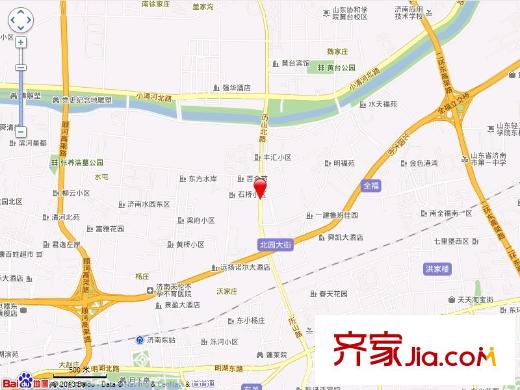 石橋小區(qū)交通圖