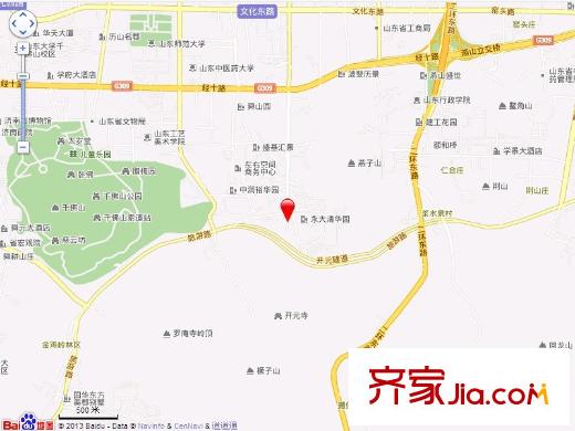中聯(lián)花園交通圖