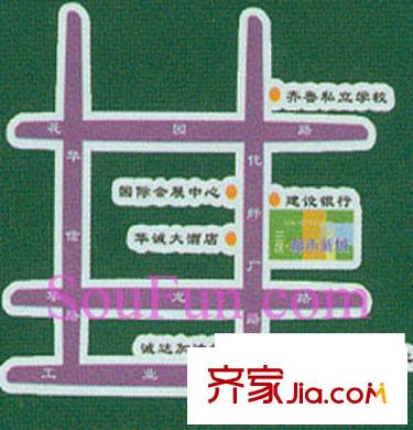新馨家園交通圖