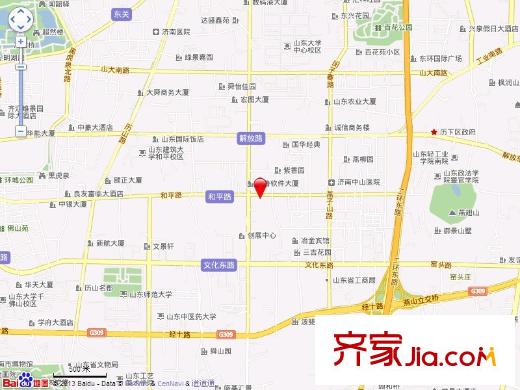 和平路單位宿舍交通圖