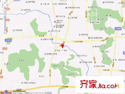 峰景鑒筑交通圖