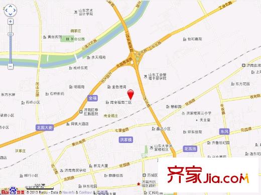 東興寓城花園交通圖