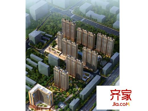 濟(jì)南恒大帝景外景圖
