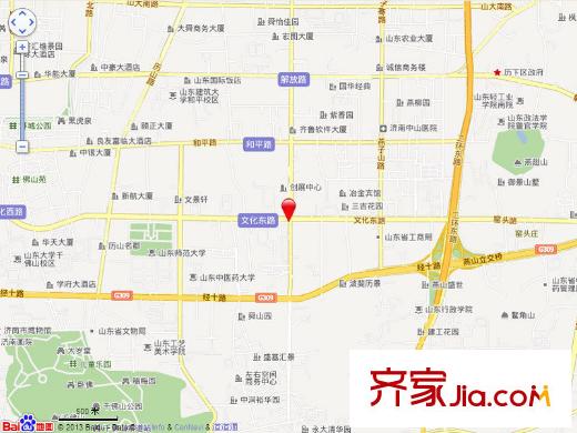 濟南恒大帝景電子地圖