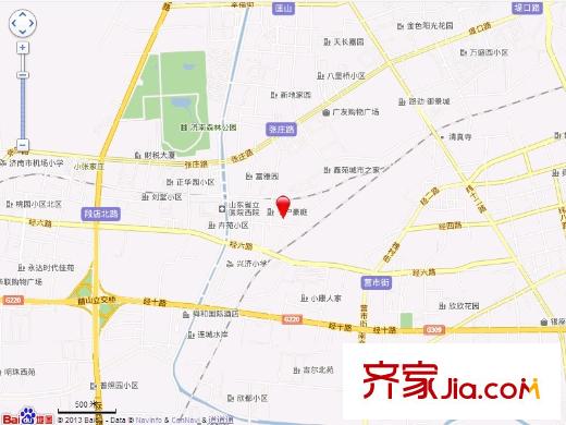 閆千戶小區(qū)交通圖
