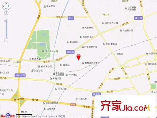 鑫苑城市之家交通圖 