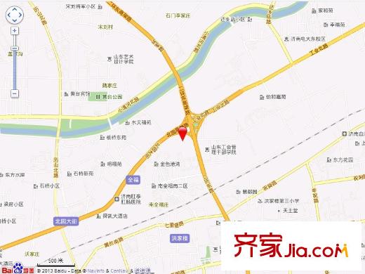 時代新城交通圖