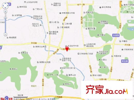 二七南路宿舍交通圖