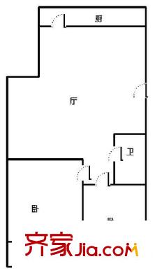 西苑翠景園 2室 戶型圖