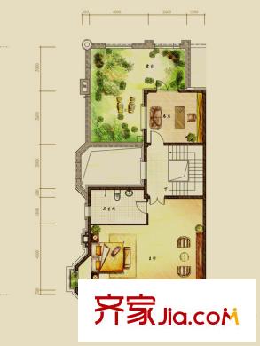 中海奧龍觀邸戶型圖維多利亞城堡-三層平面圖 5室4廳4衛(wèi)1廚