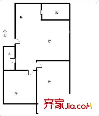 西苑翠景園 2室 戶型圖