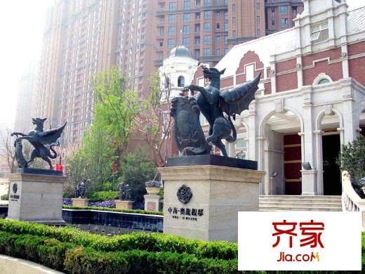 中海奧龍觀邸實(shí)景圖項(xiàng)目園林（2012.07.25）