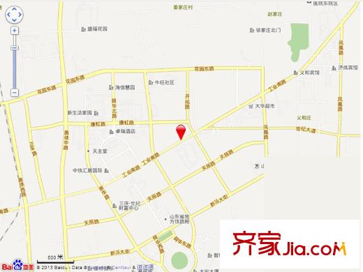 中齊未來城交通圖