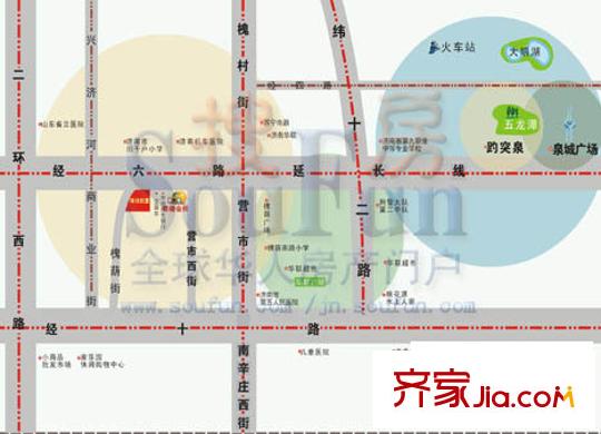居易香桔市交通圖