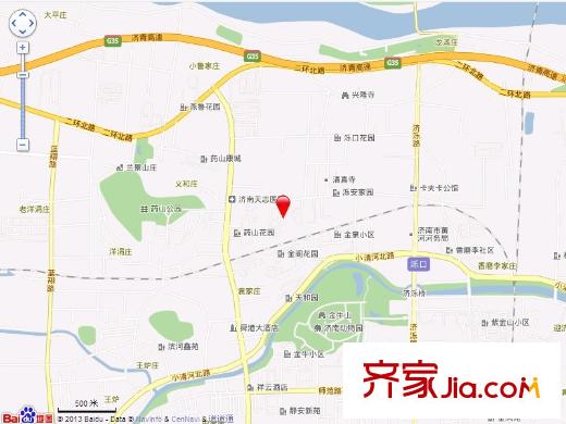 太平洋小區(qū)交通圖 