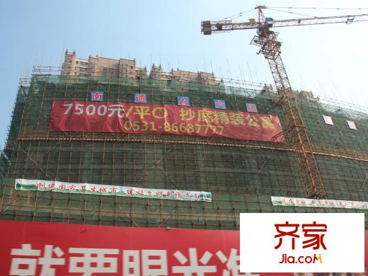 南益名泉春曉公寓工程進(jìn)度（2014-7-16）